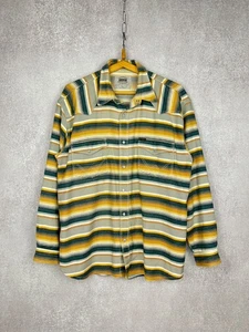 Vintage Wrangler Western Shirt XL Southwest Stripe Pattern Snap Buttons - Picture 1 of 18