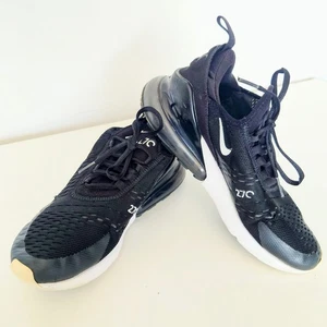 Nike Air Max 270 Black White Women’s US 8 EUR 39 AH6789-001 Running Shoes - Picture 1 of 13