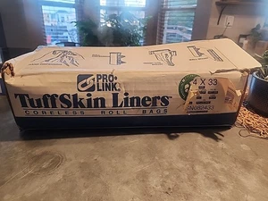 1000 Count Pro Link 12-16 Gallon Trash Bags, 8 Microns .31 ML Garbage Bags  - Picture 1 of 3