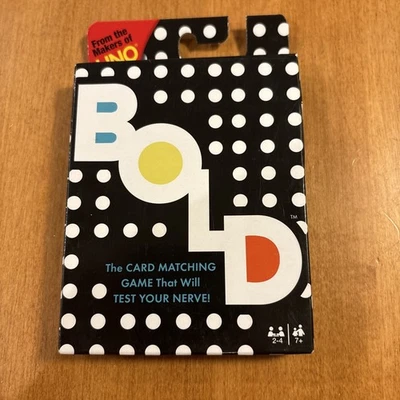 NEW Mattel Games BOLD Matching Card Game Age 7+ - Image 1 of 2