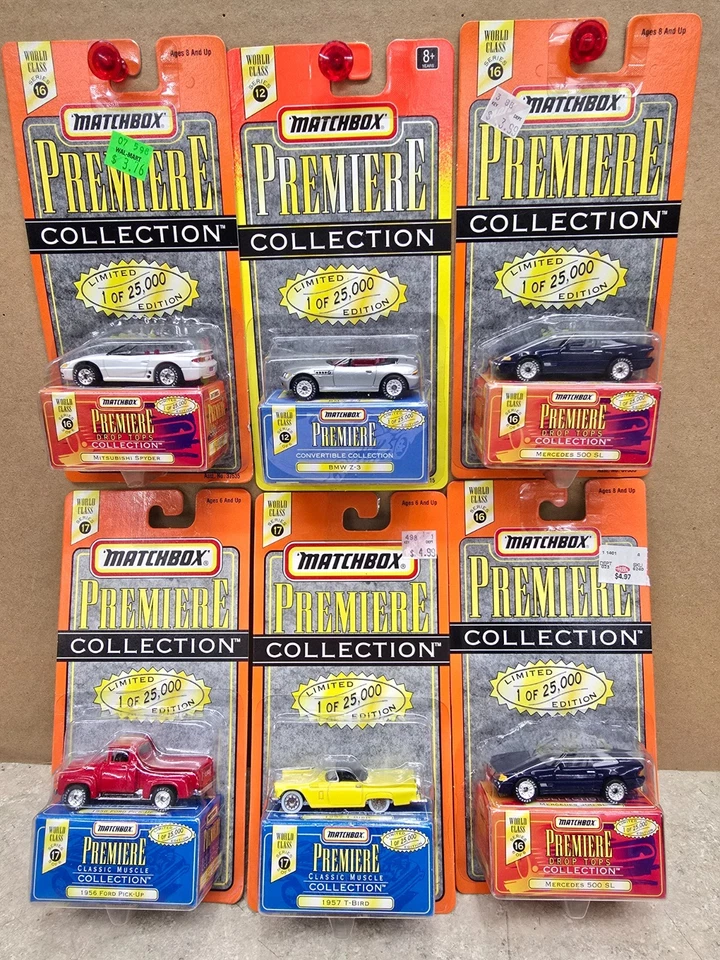 Matchbox Premiere Collection, Series 12,16,17  Lot Of 6 - Image 1 of 2