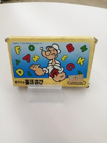 Famicom Software Popeye S English Play Hvc En Nintendo FMO93