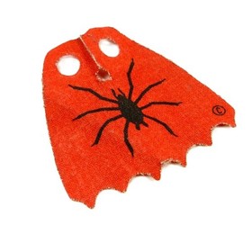 1X Lego Fabric Cloak Minifigure Red Spider Cape Witch 6087 6097 CAS032 71351