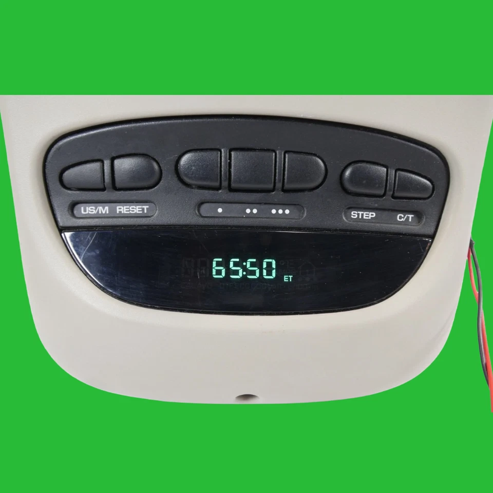 🟩 Dodge Durango Dakota 1998-2004 consola aérea brújula MPG Homelink OEM Foto 1 de 4