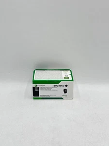 Lexmark 80C1SK0 Black Standard Yield Toner Cartridge - Picture 1 of 9