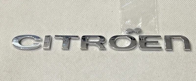 CITROEN - CAR BADGE - WILL REQUIRE NEW ADHESIVE TO REAR - Image 1 of 2