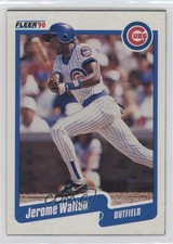 1990 Fleer Wax Box Bottoms Jerome Walton #C-27