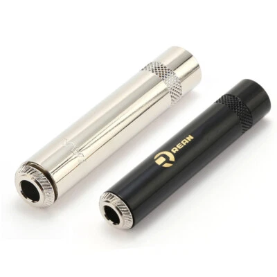 1/4" TRSJack Socket 6.35mm Stereo Audio Female Connectors Adapter NYS2203P - Image 1 of 4