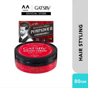 GATSBY Hair Dressing Pomade UPPER HOLD Pompadour Volume Look 80g x 5 - Picture 1 of 4
