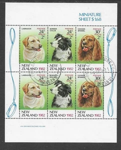 NEW ZEALAND 1982 HEALTH MINIATURE SHEET WITH PHILATELIC BUREAU CANCEL SG MS 1273 - Picture 1 of 1
