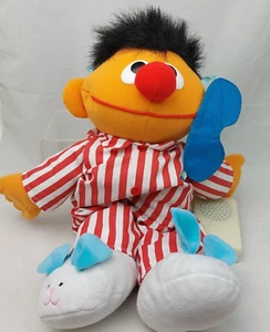 Vintage 1996 Tyco Sleep Ernie Doll Toy Sesame Street Talks "I feel good" Excelle - Picture 1 of 6