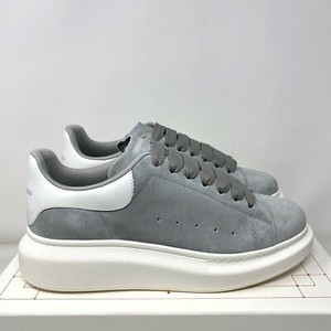 suede mcqueens grey