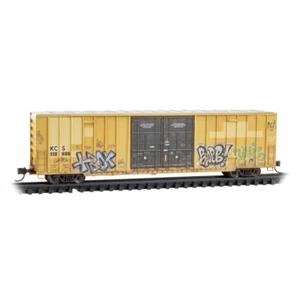 Micro Trains N Scale 60' High-Cube Boxcar Kansas City Southern #112499 ~12344150 - Picture 1 of 1