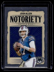 2024 Panini Mosaic Josh Allen #4 Notoriety Buffalo Bills - Picture 1 of 2