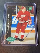 Martin Lapointe - Red Wings - 1991-92 Parkhurst French - #267 Rookie Card (RC)