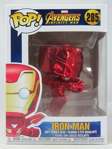 Marvel Funko Pop - Iron Man (Red Chrome) - Avengers Infinity War - No. 285 - Picture 1 of 12