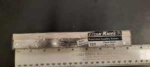 Titan Messer Hobel Set (3) 8" x 1" x 1/8" Ersatz Holzbearbeitung - Bild 1 von 6