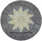  2.56m Sun Circle Paving  Patio Slab Stone Garden (delivery Exceptions)