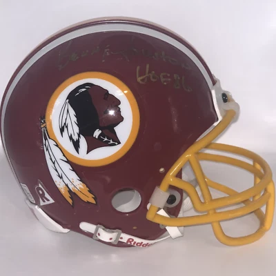 Mini capacete autografado KEN HOUSTON "HOF 86" Washington Redskins Kenny Insc - Imagem 1 de 4