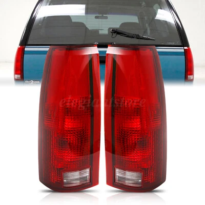 Luces traseras para camioneta Chevy GMC C/K 1500 2500 3500 lámpara de freno trasera suburbana L+R Foto 1 de 4