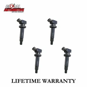 Set of 4 Ignition Coil for 00-08 Celica Corolla Matrix XR MR2 Spyder Prizm Vibe - Picture 1 of 2
