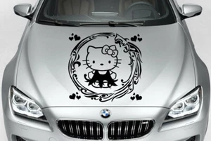 HELLO KITTY TRIBAL PERSONALIZACIÓN DE VINILO CALCOMANÍA LATERAL PARA CAMIÓN CAPÓ - Imagen 1 de 8