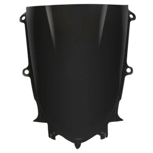 Black Double Bubble Windshield Windscreen for Yamaha YZF R6 2017 2018 2019 2021 - Picture 1 of 6