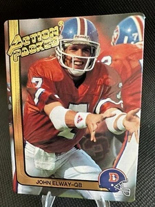 1991 Action Packed Denver Broncos Football Card #63 John Elway - Picture 1 of 2
