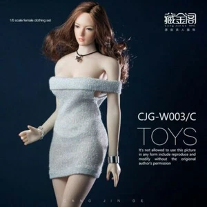 1:6 schulterfreie Kleidung passend für PH Hotstuff UD Figur Körper Zubehör Spielzeug - Bild 1 von 8