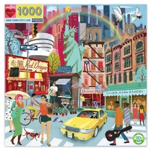 Rompecabezas Eeboo 1000 piezas - New York City Life - Imagen 1 de 1