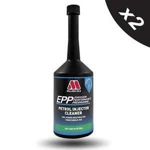 2x MILLERS Petrol Injector Cleaner 400ml Fuel System Cleaner Treatment Additive - Picture 1 of 7