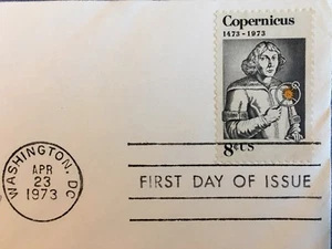 UNITED STATES Washington DC 1973 NICOLAUS COPERNICUS✨FIRST DAY COVER✨MINT - Picture 1 of 4