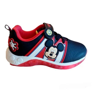 Disney Mickey Mouse Boys/Girls Light Up Athletic Shoes-11-Sneakers - Picture 1 of 5