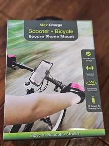 Montaje Max Charge Bicicleta/Scooter 360 Bloqueo y Liberación Ajustable - Imagen 1 de 5