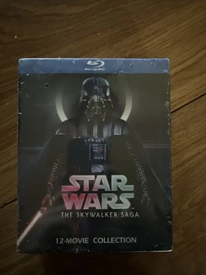 Star Wars: The Skywalker Saga Complete 12-Movies Collection (Blu-Ray) Brand New - Image 1 of 4