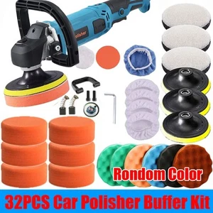 Electric Car Polisher Sander Buffer Polishing Machine Kit 1580W Variable Speed - Picture 1 of 12