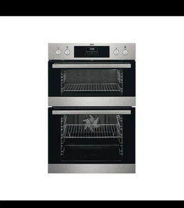 AEG 6000 Serie Einbau Elektro Doppel Backofen - Edelstahl DCB331010M Neu - Bild 1 von 2