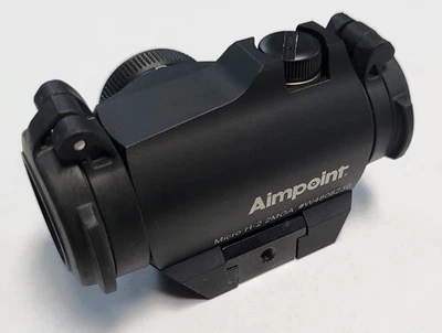 Mira de punto rojo Aimpoint Micro H-2 2 MOA - negra Foto 1 de 4