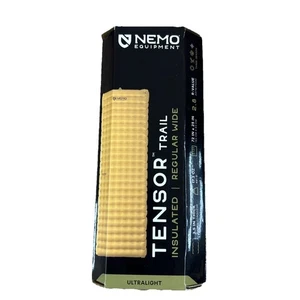 Nemo Tensor Trail Insulated  Sleeping Pad Regular Wide Ultralight - NEW SEALED - Picture 1 of 7