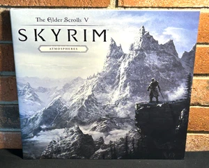 THE ELDER SCROLLS V SKYRIM ATMOSPHERS- Soundtrack, Ltd SPLATTER VINYL LP New! - Picture 1 of 7