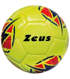 Zeus Box da n. 12 Palloni Kalypso, Misura 5, Calcio - (giallo Fluo/rosso) - Imagen 1 de 3