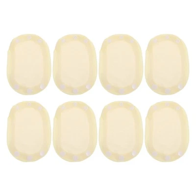  Lot de 8 extensions de vêtements pour bébé en coton avec boutons-pression pour - Immagine 1 di 4