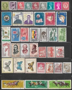 Worldwide Stamp Packet Lot of 39 all different Stamps World Wide Collection used - Picture 1 of 1