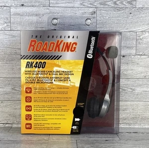 The Original RoadKing Wireless Noise Canceling Bluetooth Headset Model RK400 NEW - Picture 1 of 9