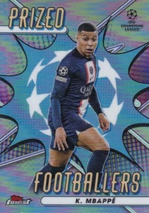 2022-23 Topps Finest UEFA Club Competitions Prized Footballers Kylian Mbappe - Bild 1 von 1