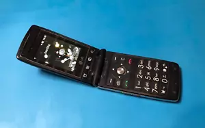 Teléfono Abatible LG KF300, Negro, Red Naranja, Retro Coleccionable Flipper - Imagen 1 de 6