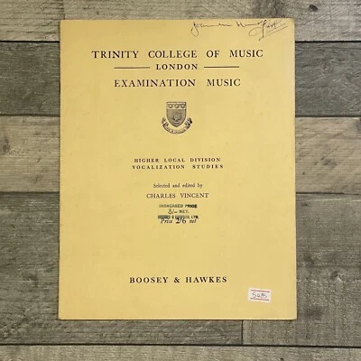 Trinity College Of Music London Examination Music Boosey & Hawkes  - Image 1 of 4