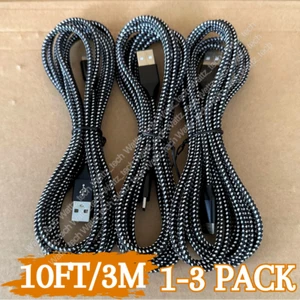 1X 2X 3X USB Type C Charger Cable 10FT For Samsung S20 Plus Note 9 Charging Cord - Picture 1 of 13