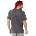 Red Men and Women Workout Hairband Tie Headband Sweatband Stretch Headbands