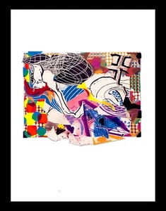 "Auszüge" von Frank Stella 1993 Druck - Bild 1 von 3